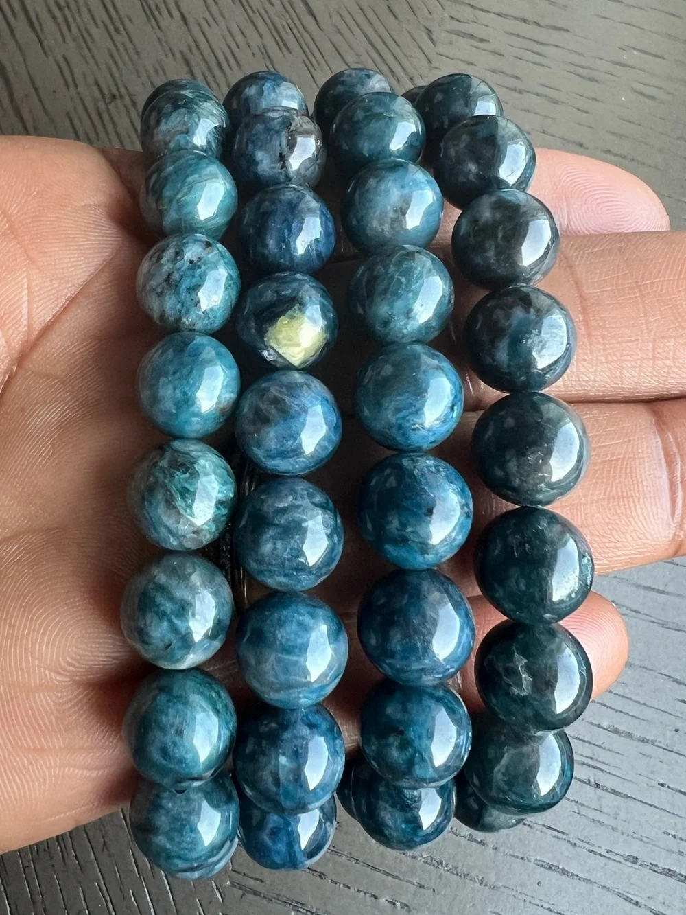 Blue sugilite bracelet 10mm SIZE 6.75’ ( ONE )